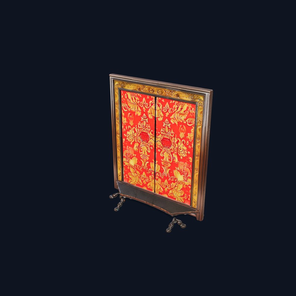 Baroque Red Divider model pack
